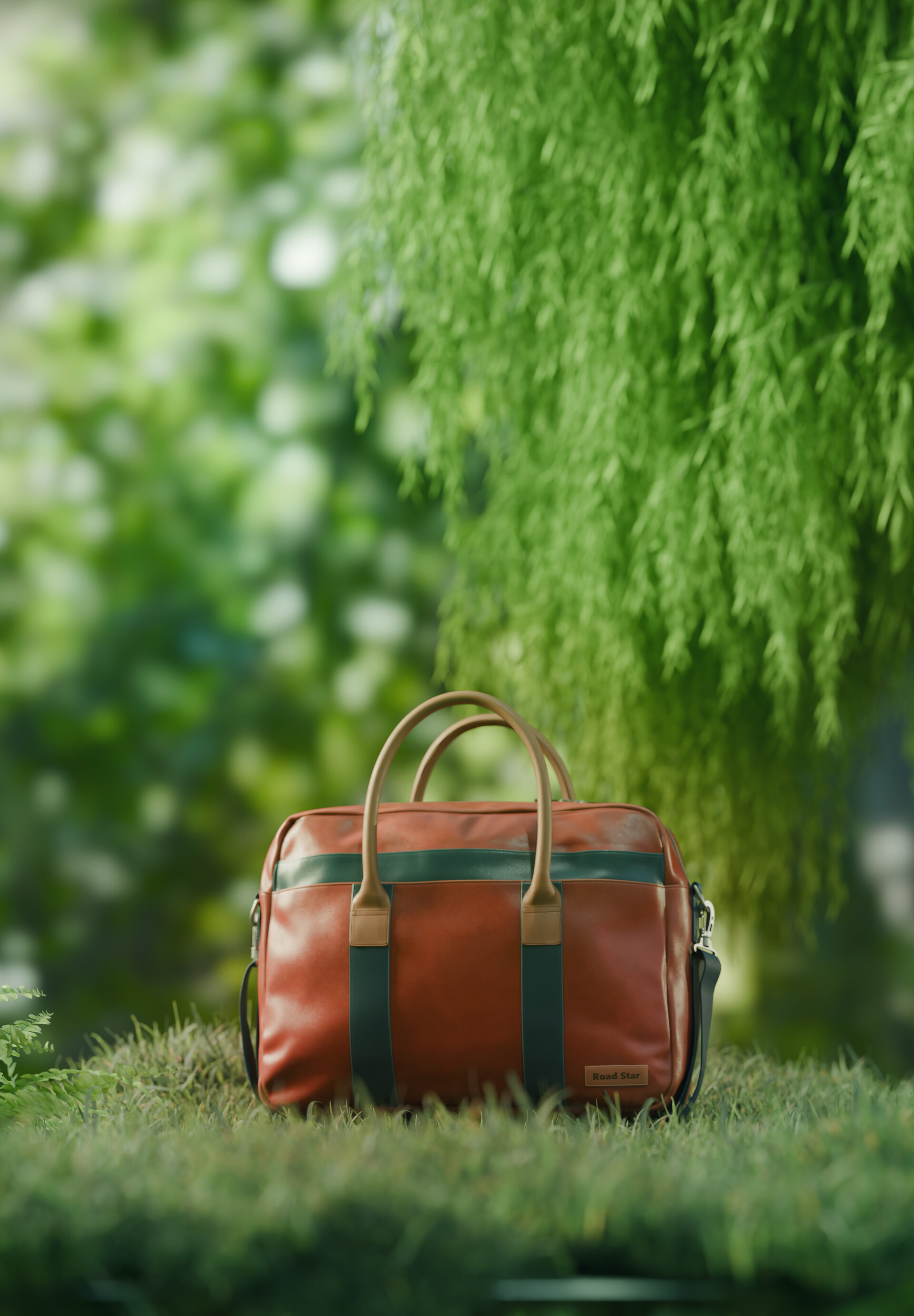 Leather Bag Render